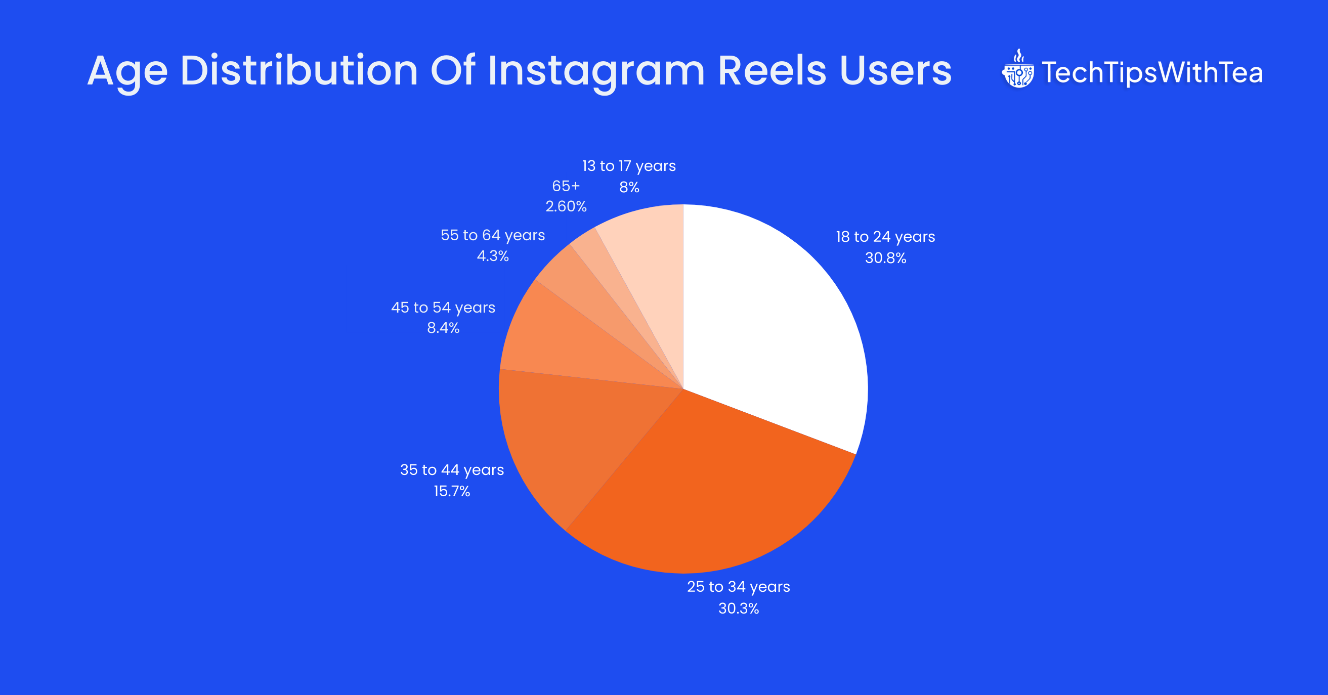 Age Distribution Of Instagram Reels Users