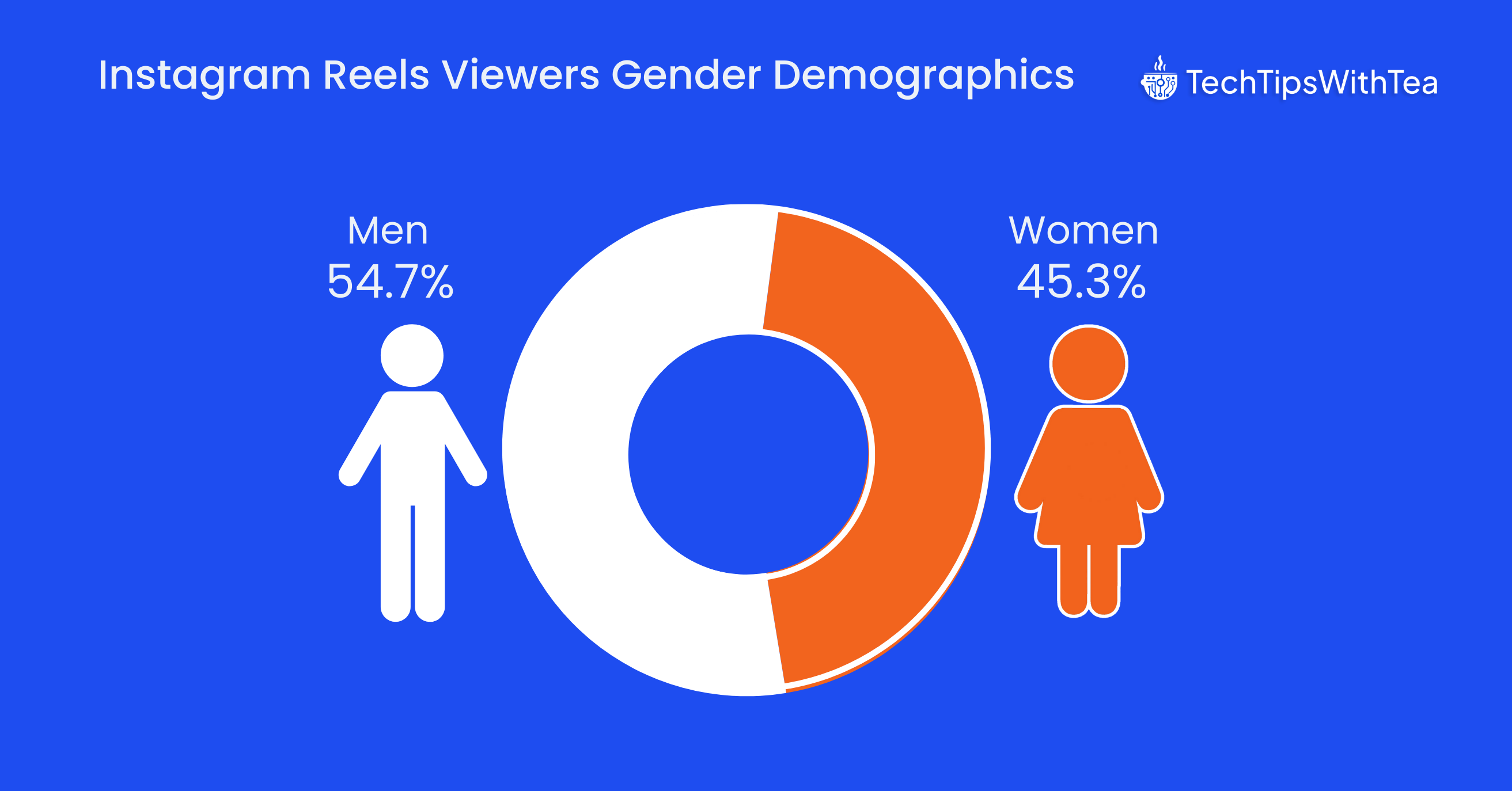 Instagram Reels Viewers Gender Demographics