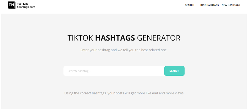 TikTok Hashtags Com