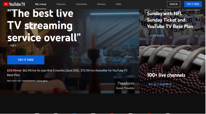 How Much Is YouTube TV - Overview