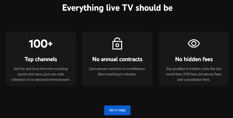 Youtube TV Source