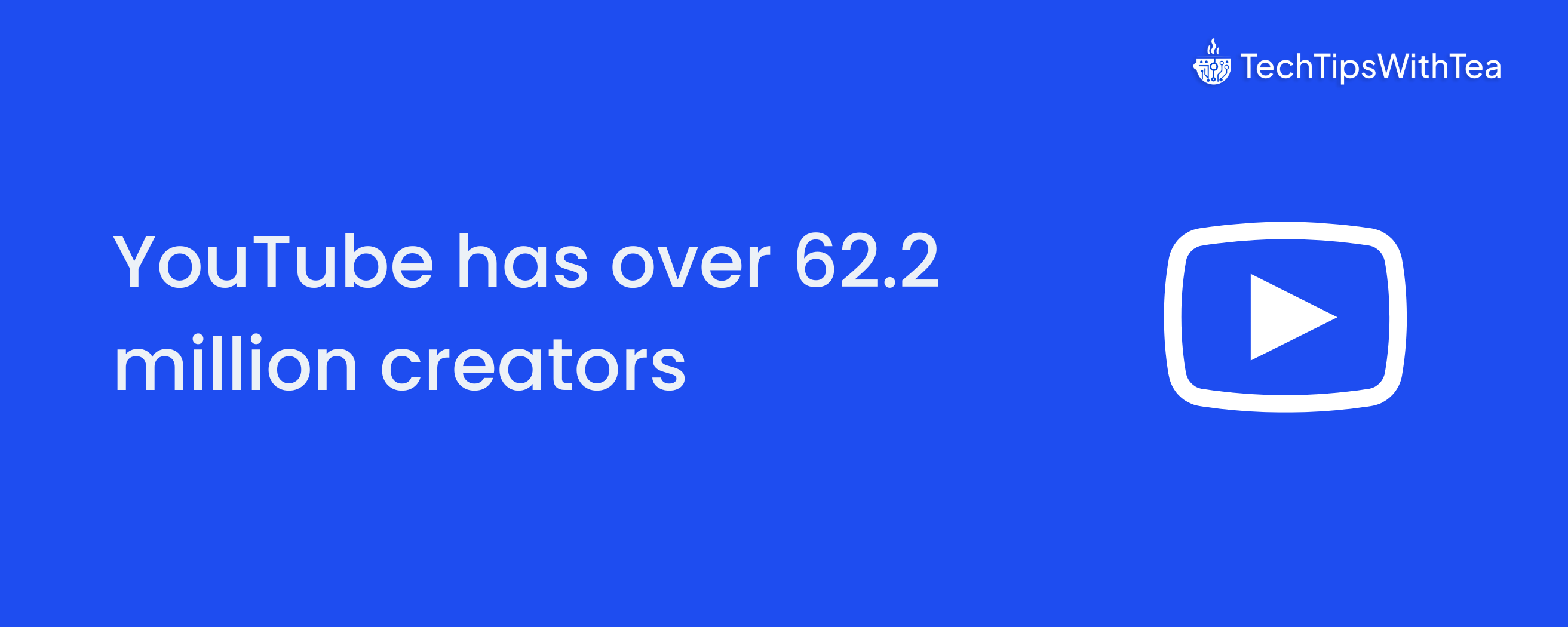 YouTube creators statistics