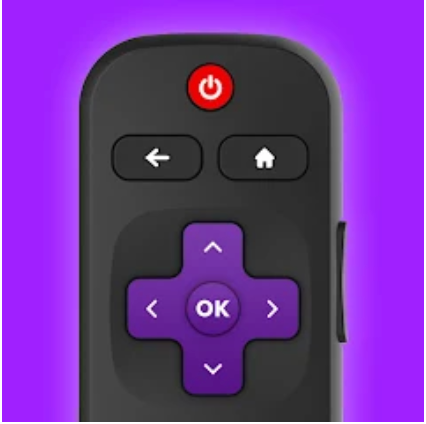 top-right corner of your Roku remote.