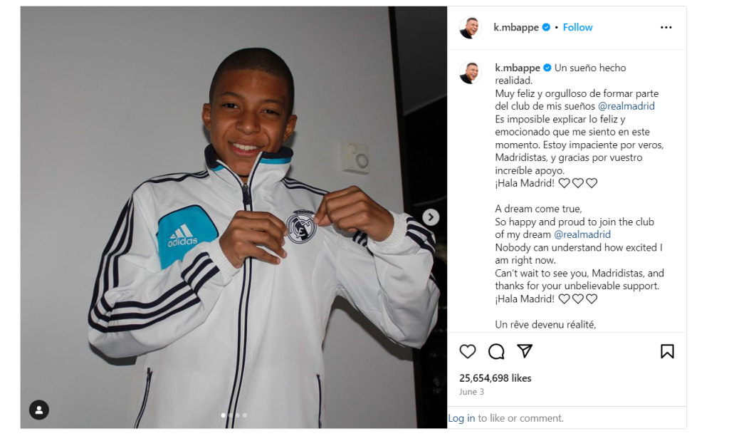 Kylian Mbappe Signs With Real Madrid