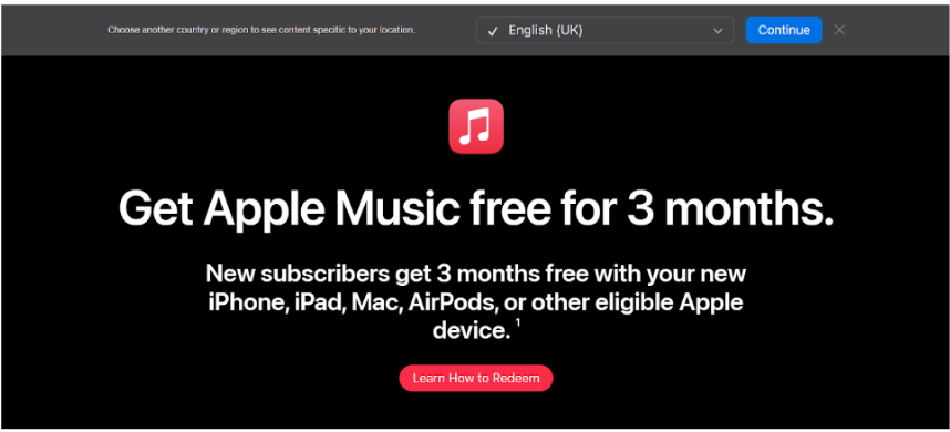 Apple Music Free Trial