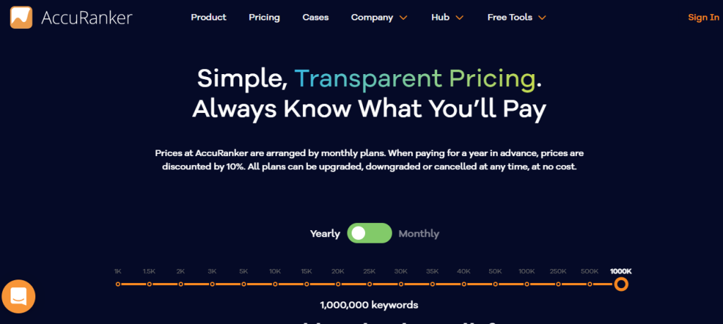 Accuranker-pricing