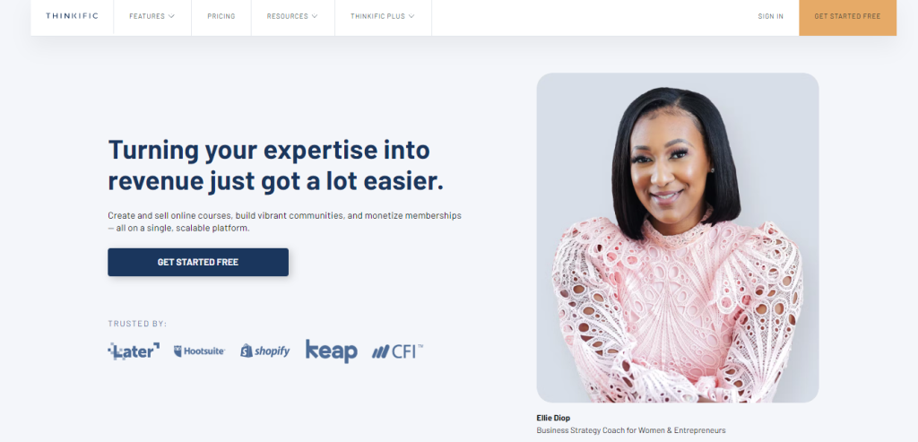 Thinkific official - Best Platforms To Sell Digital Products