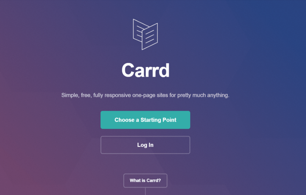 Carrd Overview - Linktree Alternatives