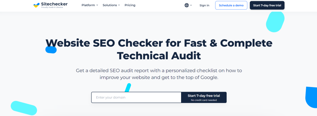 Sitechecker Overview - White Label SEO Tools