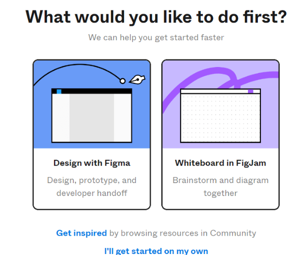 Figma- Fill your details