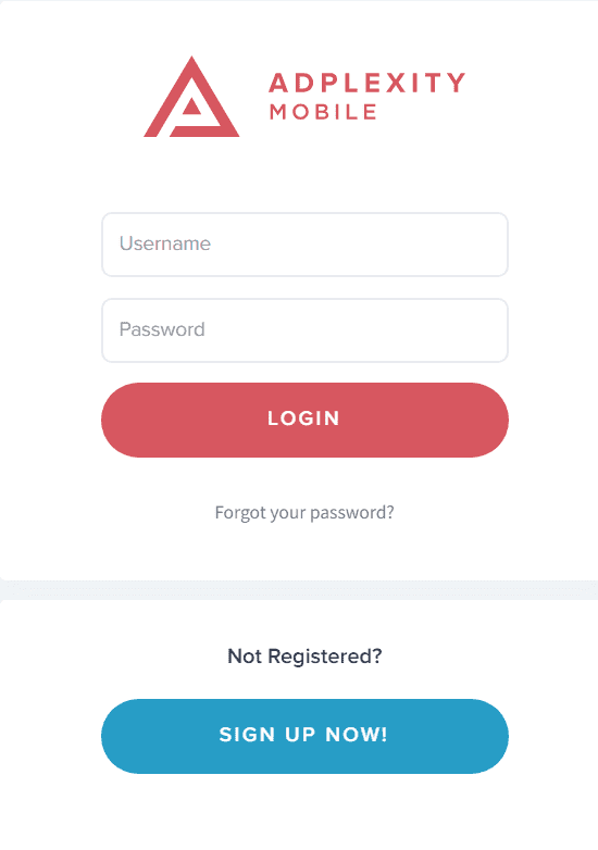 Create an account or Log in Adplexity