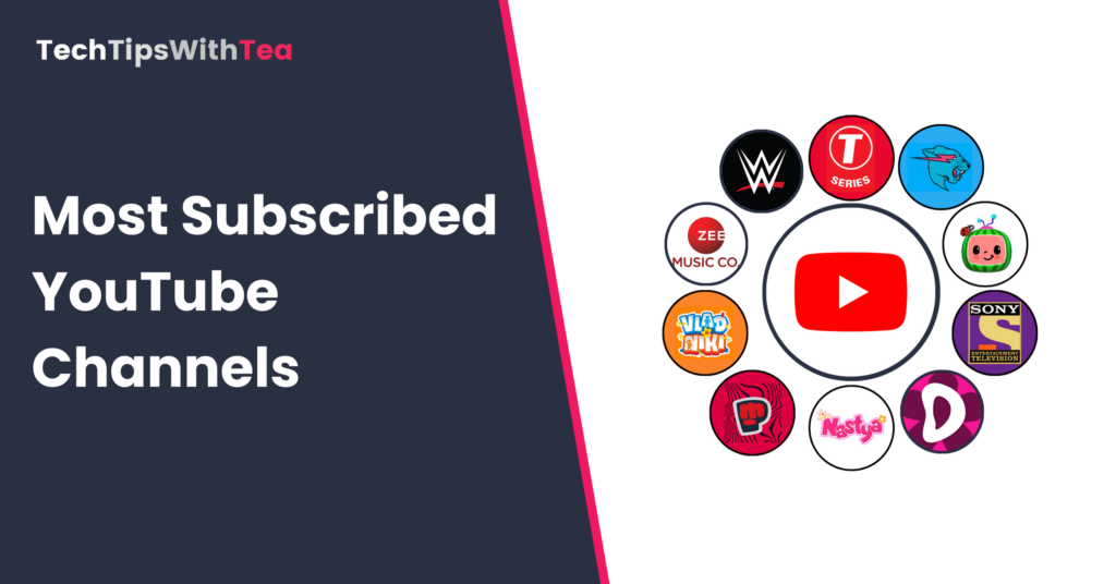 Most Subscribed YouTube Channels