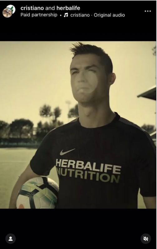 Ronaldo Sponsored Post