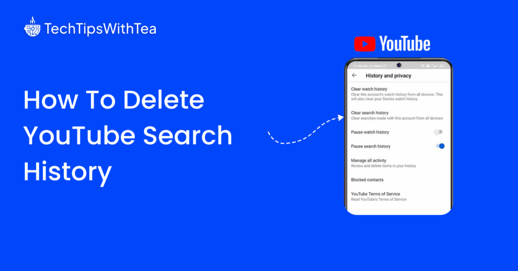 How To Delete Youtube Search History